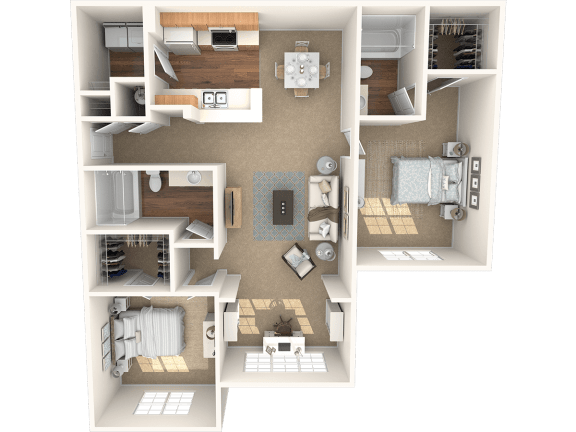 Grandeville on Saxon | The Birch | Available Units